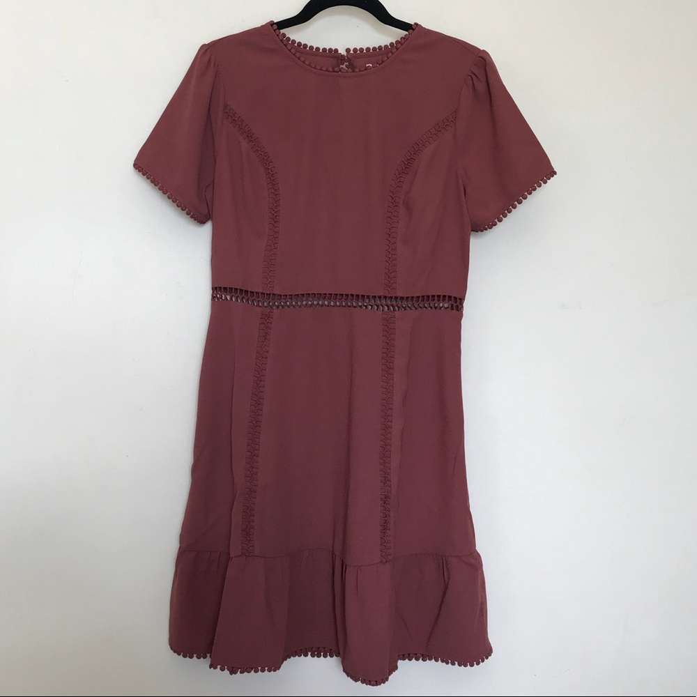 Anthropologie • Ruffled Open Back Dress - Picture 4 of 8